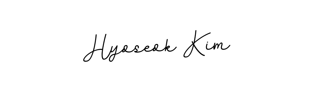 It looks lik you need a new signature style for name Hyoseok Kim. Design unique handwritten (BallpointsItalic-DORy9) signature with our free signature maker in just a few clicks. Hyoseok Kim signature style 11 images and pictures png