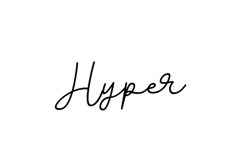 How to make Hyper name signature. Use BallpointsItalic-DORy9 style for creating short signs online. This is the latest handwritten sign. Hyper signature style 11 images and pictures png