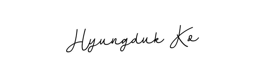 Also You can easily find your signature by using the search form. We will create Hyungduk Ko name handwritten signature images for you free of cost using BallpointsItalic-DORy9 sign style. Hyungduk Ko signature style 11 images and pictures png