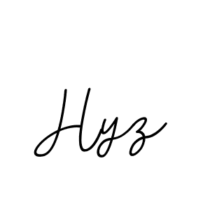 if you are searching for the best signature style for your name Hyz. so please give up your signature search. here we have designed multiple signature styles  using BallpointsItalic-DORy9. Hyz signature style 11 images and pictures png