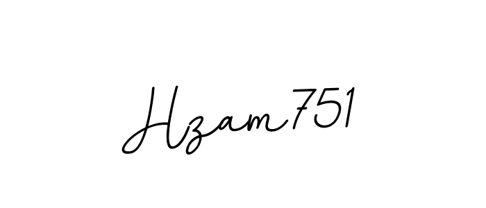 The best way (BallpointsItalic-DORy9) to make a short signature is to pick only two or three words in your name. The name Hzam751 include a total of six letters. For converting this name. Hzam751 signature style 11 images and pictures png