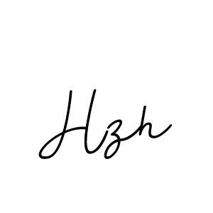 Make a beautiful signature design for name Hzh. With this signature (BallpointsItalic-DORy9) style, you can create a handwritten signature for free. Hzh signature style 11 images and pictures png