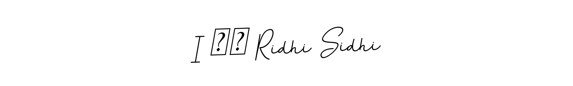 if you are searching for the best signature style for your name I ❤️ Ridhi Sidhi. so please give up your signature search. here we have designed multiple signature styles  using BallpointsItalic-DORy9. I ❤️ Ridhi Sidhi signature style 11 images and pictures png