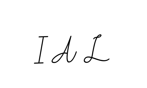 I A L stylish signature style. Best Handwritten Sign (BallpointsItalic-DORy9) for my name. Handwritten Signature Collection Ideas for my name I A L. I A L signature style 11 images and pictures png