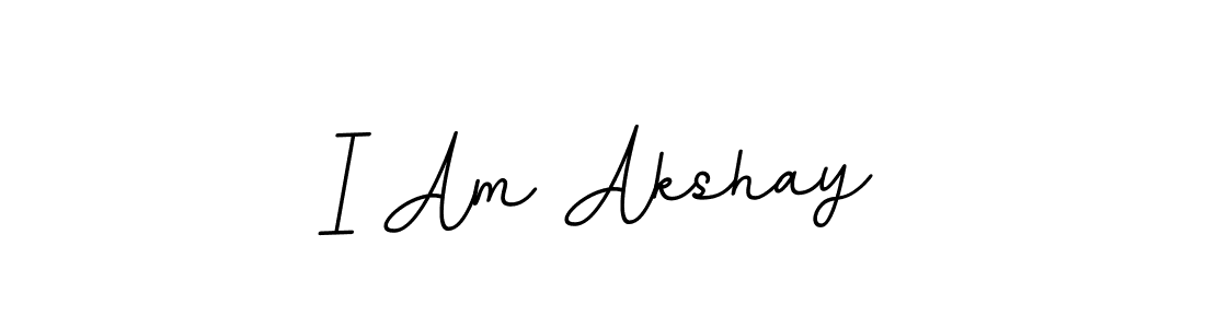 I Am Akshay stylish signature style. Best Handwritten Sign (BallpointsItalic-DORy9) for my name. Handwritten Signature Collection Ideas for my name I Am Akshay. I Am Akshay signature style 11 images and pictures png