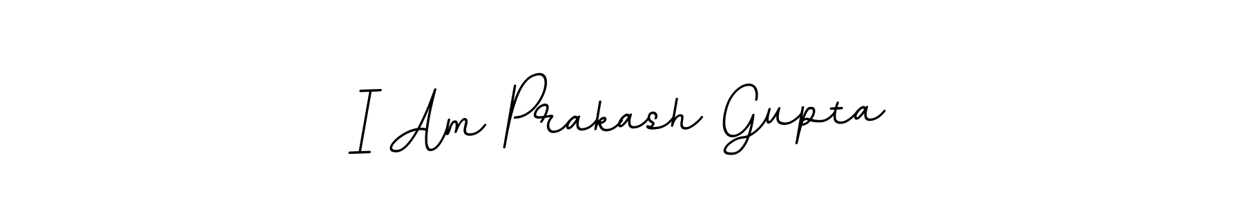 Use a signature maker to create a handwritten signature online. With this signature software, you can design (BallpointsItalic-DORy9) your own signature for name I Am Prakash Gupta. I Am Prakash Gupta signature style 11 images and pictures png