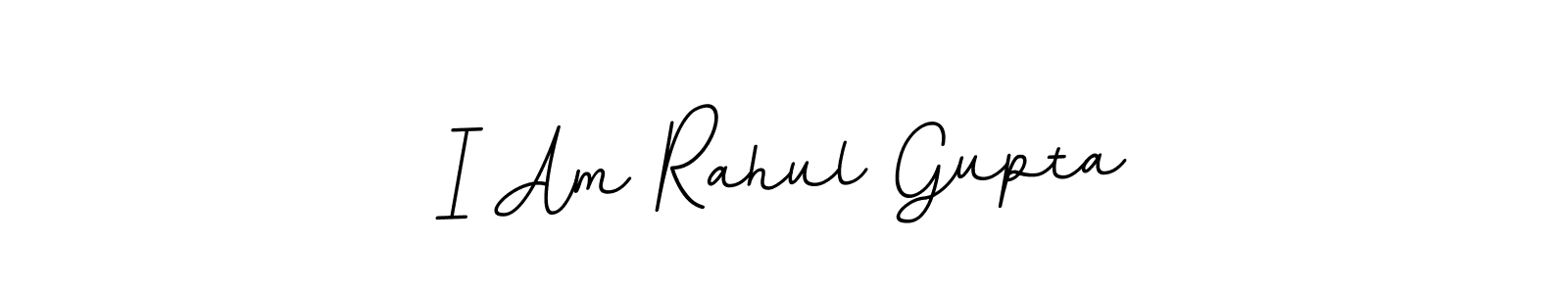 This is the best signature style for the I Am Rahul Gupta name. Also you like these signature font (BallpointsItalic-DORy9). Mix name signature. I Am Rahul Gupta signature style 11 images and pictures png