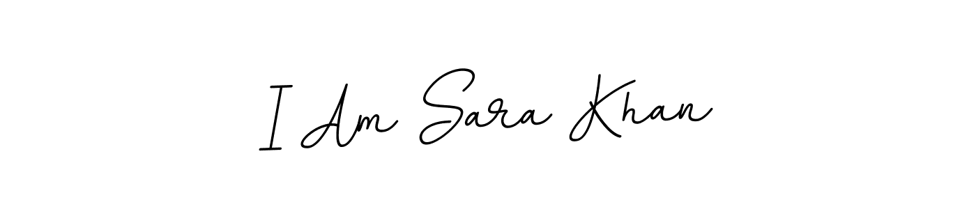 It looks lik you need a new signature style for name I Am Sara Khan. Design unique handwritten (BallpointsItalic-DORy9) signature with our free signature maker in just a few clicks. I Am Sara Khan signature style 11 images and pictures png