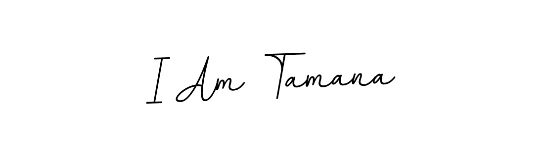 Also we have I Am Tamana name is the best signature style. Create professional handwritten signature collection using BallpointsItalic-DORy9 autograph style. I Am Tamana signature style 11 images and pictures png