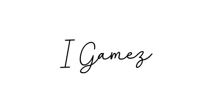 I Gamez stylish signature style. Best Handwritten Sign (BallpointsItalic-DORy9) for my name. Handwritten Signature Collection Ideas for my name I Gamez. I Gamez signature style 11 images and pictures png
