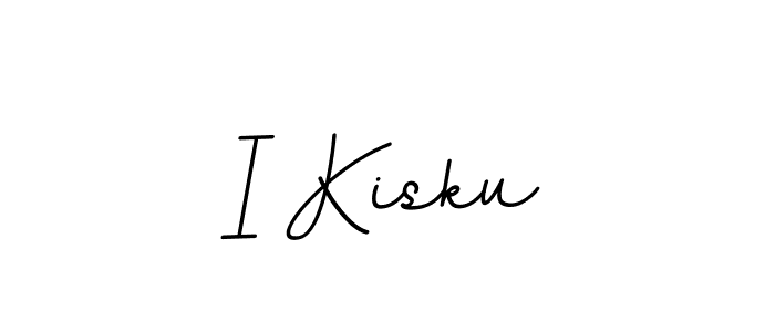 I Kisku stylish signature style. Best Handwritten Sign (BallpointsItalic-DORy9) for my name. Handwritten Signature Collection Ideas for my name I Kisku. I Kisku signature style 11 images and pictures png