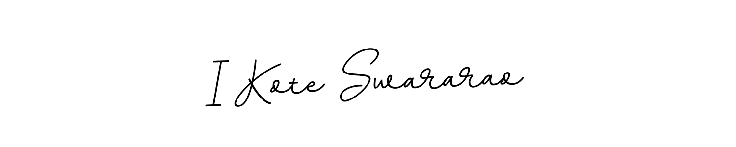 I Kote Swararao stylish signature style. Best Handwritten Sign (BallpointsItalic-DORy9) for my name. Handwritten Signature Collection Ideas for my name I Kote Swararao. I Kote Swararao signature style 11 images and pictures png