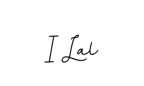 Also we have I Lal name is the best signature style. Create professional handwritten signature collection using BallpointsItalic-DORy9 autograph style. I Lal signature style 11 images and pictures png
