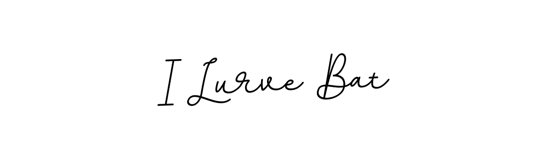 Check out images of Autograph of I Lurve Bat name. Actor I Lurve Bat Signature Style. BallpointsItalic-DORy9 is a professional sign style online. I Lurve Bat signature style 11 images and pictures png