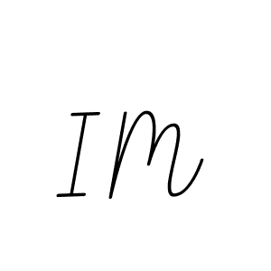 BallpointsItalic-DORy9 is a professional signature style that is perfect for those who want to add a touch of class to their signature. It is also a great choice for those who want to make their signature more unique. Get I M name to fancy signature for free. I M signature style 11 images and pictures png