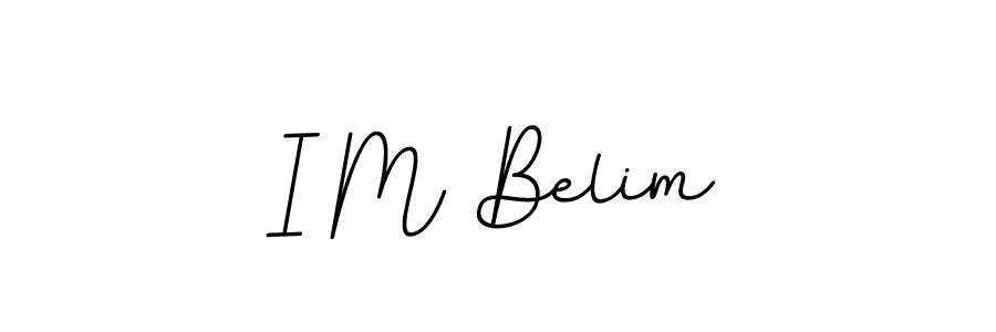 Once you've used our free online signature maker to create your best signature BallpointsItalic-DORy9 style, it's time to enjoy all of the benefits that I M Belim name signing documents. I M Belim signature style 11 images and pictures png