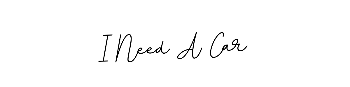 Design your own signature with our free online signature maker. With this signature software, you can create a handwritten (BallpointsItalic-DORy9) signature for name I Need A Car. I Need A Car signature style 11 images and pictures png