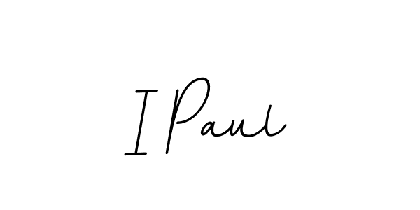 How to make I Paul signature? BallpointsItalic-DORy9 is a professional autograph style. Create handwritten signature for I Paul name. I Paul signature style 11 images and pictures png