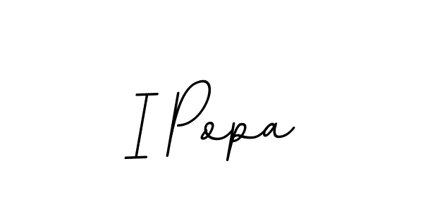 if you are searching for the best signature style for your name I Popa. so please give up your signature search. here we have designed multiple signature styles  using BallpointsItalic-DORy9. I Popa signature style 11 images and pictures png