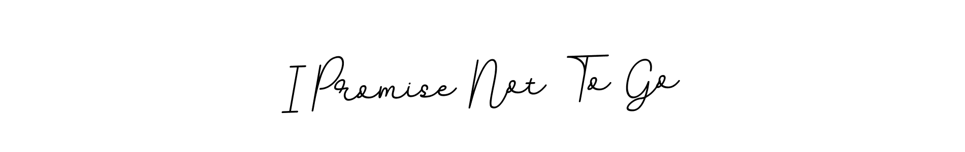 BallpointsItalic-DORy9 is a professional signature style that is perfect for those who want to add a touch of class to their signature. It is also a great choice for those who want to make their signature more unique. Get I Promise Not To Go name to fancy signature for free. I Promise Not To Go signature style 11 images and pictures png
