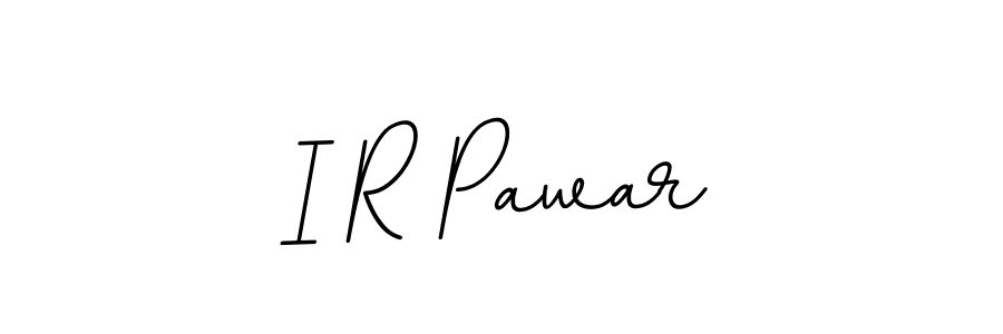 I R Pawar stylish signature style. Best Handwritten Sign (BallpointsItalic-DORy9) for my name. Handwritten Signature Collection Ideas for my name I R Pawar. I R Pawar signature style 11 images and pictures png