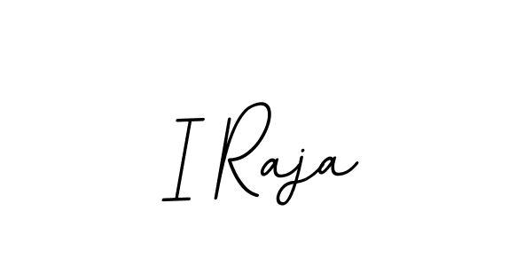 The best way (BallpointsItalic-DORy9) to make a short signature is to pick only two or three words in your name. The name I Raja include a total of six letters. For converting this name. I Raja signature style 11 images and pictures png