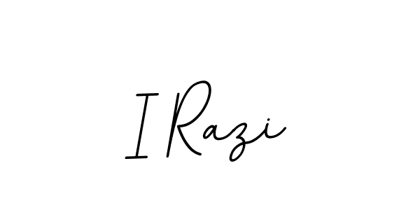 It looks lik you need a new signature style for name I Razi. Design unique handwritten (BallpointsItalic-DORy9) signature with our free signature maker in just a few clicks. I Razi signature style 11 images and pictures png
