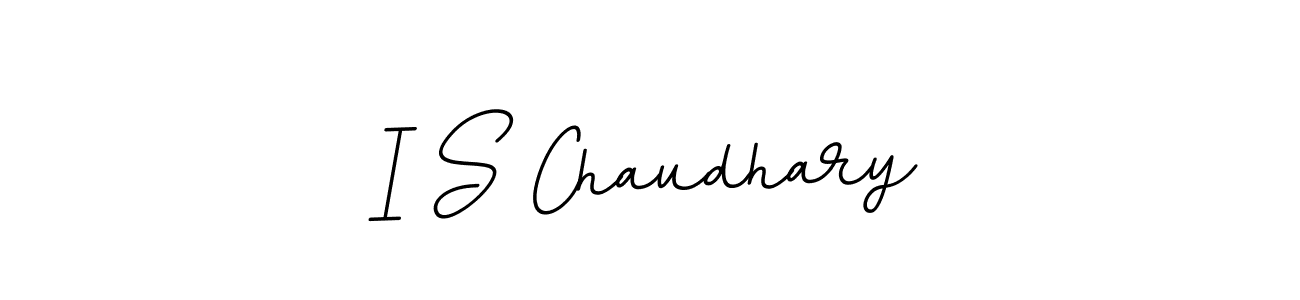 Make a beautiful signature design for name I S Chaudhary. With this signature (BallpointsItalic-DORy9) style, you can create a handwritten signature for free. I S Chaudhary signature style 11 images and pictures png