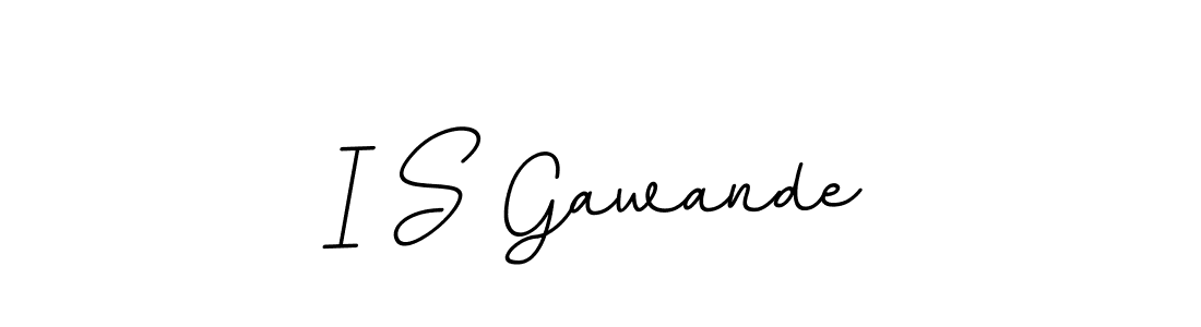 BallpointsItalic-DORy9 is a professional signature style that is perfect for those who want to add a touch of class to their signature. It is also a great choice for those who want to make their signature more unique. Get I S Gawande name to fancy signature for free. I S Gawande signature style 11 images and pictures png