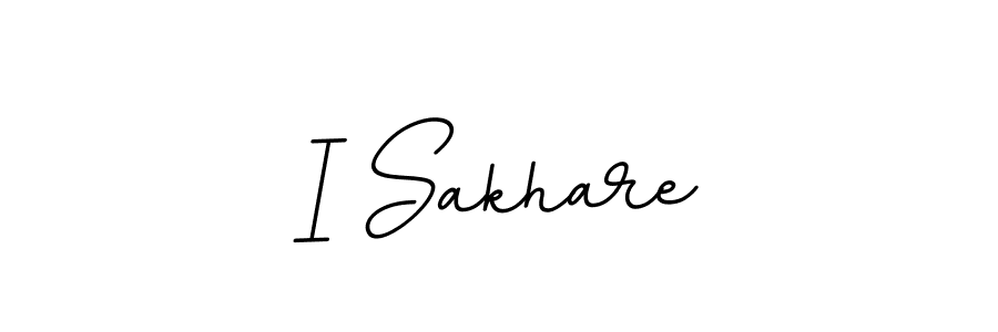 How to Draw I Sakhare signature style? BallpointsItalic-DORy9 is a latest design signature styles for name I Sakhare. I Sakhare signature style 11 images and pictures png