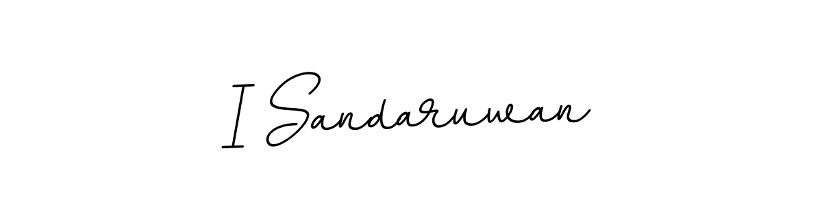 Once you've used our free online signature maker to create your best signature BallpointsItalic-DORy9 style, it's time to enjoy all of the benefits that I Sandaruwan name signing documents. I Sandaruwan signature style 11 images and pictures png