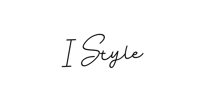 How to Draw I Style signature style? BallpointsItalic-DORy9 is a latest design signature styles for name I Style. I Style signature style 11 images and pictures png