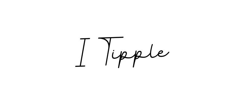 Also we have I Tipple name is the best signature style. Create professional handwritten signature collection using BallpointsItalic-DORy9 autograph style. I Tipple signature style 11 images and pictures png