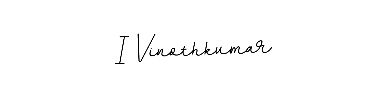 Make a beautiful signature design for name I Vinothkumar. Use this online signature maker to create a handwritten signature for free. I Vinothkumar signature style 11 images and pictures png