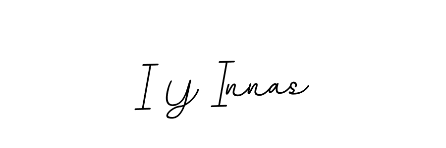 How to Draw I Y Innas signature style? BallpointsItalic-DORy9 is a latest design signature styles for name I Y Innas. I Y Innas signature style 11 images and pictures png