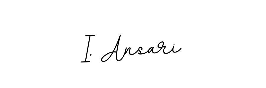 Make a beautiful signature design for name I. Ansari. Use this online signature maker to create a handwritten signature for free. I. Ansari signature style 11 images and pictures png