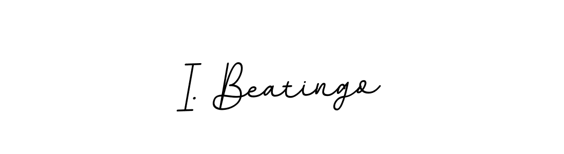 Make a beautiful signature design for name I. Beatingo. Use this online signature maker to create a handwritten signature for free. I. Beatingo signature style 11 images and pictures png