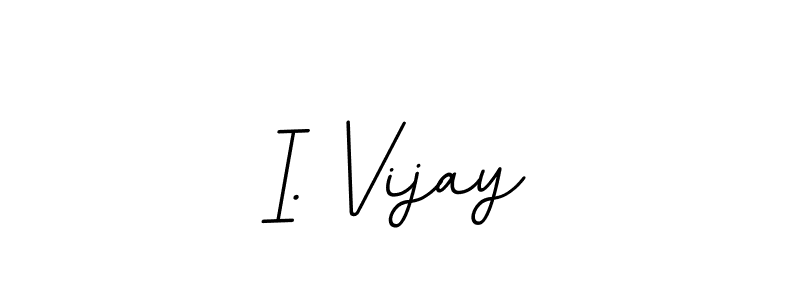This is the best signature style for the I. Vijay name. Also you like these signature font (BallpointsItalic-DORy9). Mix name signature. I. Vijay signature style 11 images and pictures png
