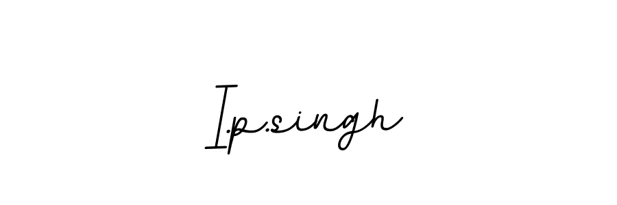 Make a beautiful signature design for name I.p.singh. With this signature (BallpointsItalic-DORy9) style, you can create a handwritten signature for free. I.p.singh signature style 11 images and pictures png