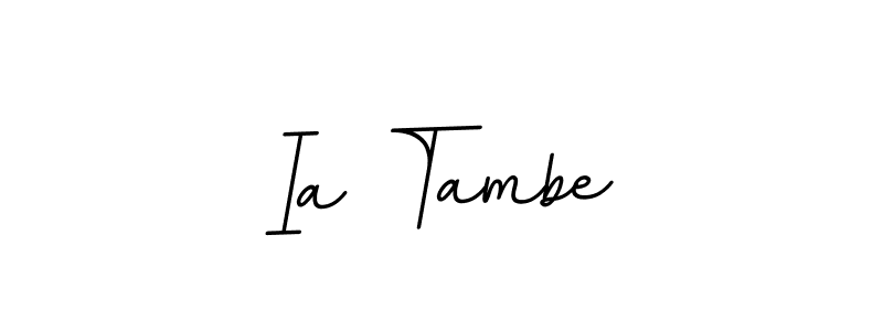 You can use this online signature creator to create a handwritten signature for the name Ia Tambe. This is the best online autograph maker. Ia Tambe signature style 11 images and pictures png