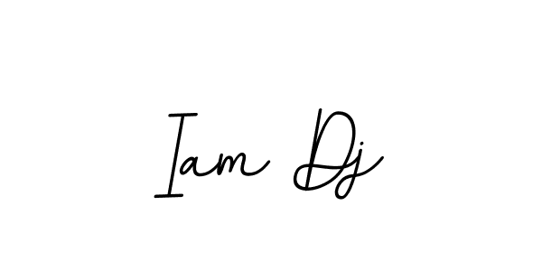 Create a beautiful signature design for name Iam Dj. With this signature (BallpointsItalic-DORy9) fonts, you can make a handwritten signature for free. Iam Dj signature style 11 images and pictures png