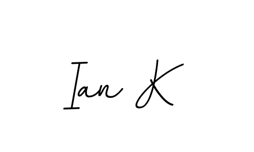 if you are searching for the best signature style for your name Ian K. so please give up your signature search. here we have designed multiple signature styles  using BallpointsItalic-DORy9. Ian K signature style 11 images and pictures png