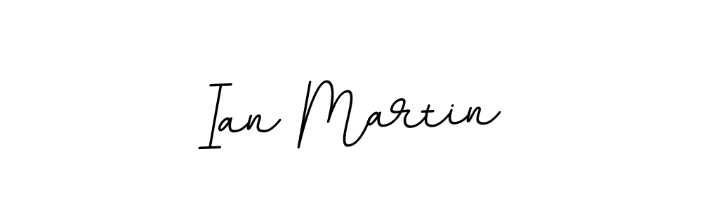 Design your own signature with our free online signature maker. With this signature software, you can create a handwritten (BallpointsItalic-DORy9) signature for name Ian Martin. Ian Martin signature style 11 images and pictures png