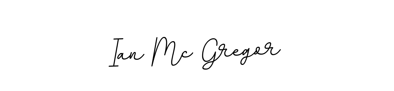 Ian Mc Gregor stylish signature style. Best Handwritten Sign (BallpointsItalic-DORy9) for my name. Handwritten Signature Collection Ideas for my name Ian Mc Gregor. Ian Mc Gregor signature style 11 images and pictures png