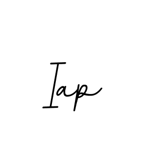 You should practise on your own different ways (BallpointsItalic-DORy9) to write your name (Iap) in signature. don't let someone else do it for you. Iap signature style 11 images and pictures png