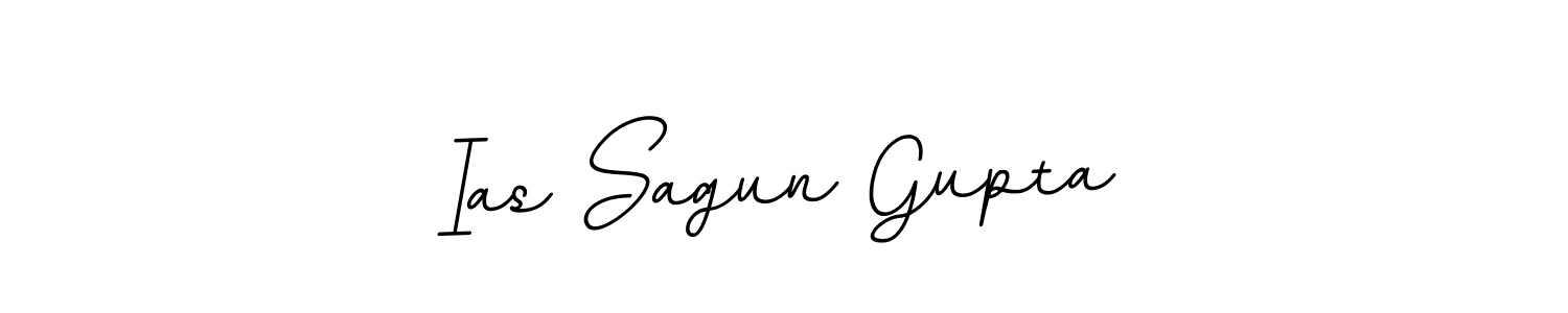 It looks lik you need a new signature style for name Ias Sagun Gupta. Design unique handwritten (BallpointsItalic-DORy9) signature with our free signature maker in just a few clicks. Ias Sagun Gupta signature style 11 images and pictures png