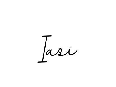 Use a signature maker to create a handwritten signature online. With this signature software, you can design (BallpointsItalic-DORy9) your own signature for name Iasi. Iasi signature style 11 images and pictures png