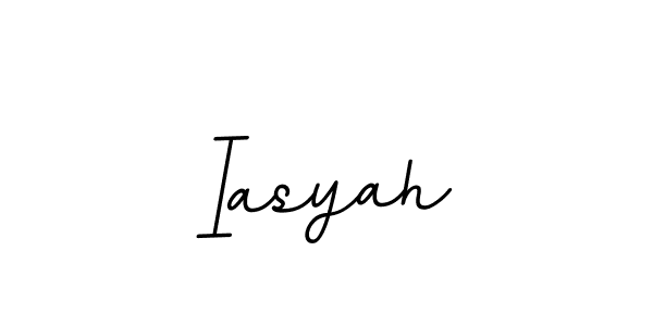 if you are searching for the best signature style for your name Iasyah. so please give up your signature search. here we have designed multiple signature styles  using BallpointsItalic-DORy9. Iasyah signature style 11 images and pictures png