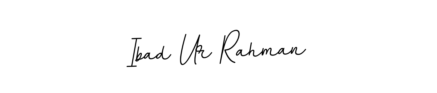 Create a beautiful signature design for name Ibad Ur Rahman. With this signature (BallpointsItalic-DORy9) fonts, you can make a handwritten signature for free. Ibad Ur Rahman signature style 11 images and pictures png