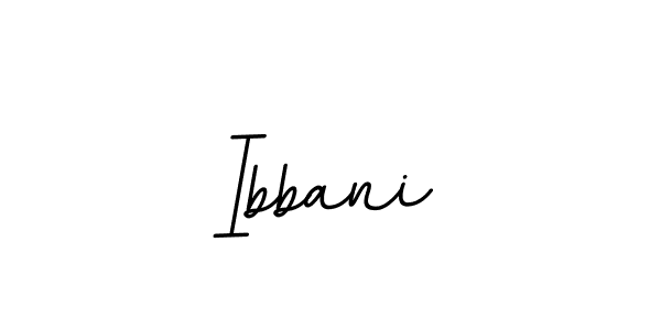 Create a beautiful signature design for name Ibbani. With this signature (BallpointsItalic-DORy9) fonts, you can make a handwritten signature for free. Ibbani signature style 11 images and pictures png